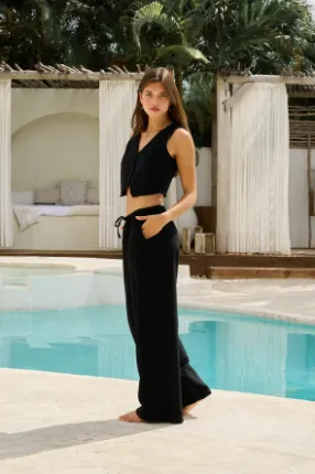 No Frills Fit Core Fit Blanco By Nature Flowy Pants