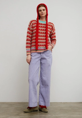 Tapered Cut Classic Crewneck Design BLOSSOM CREW