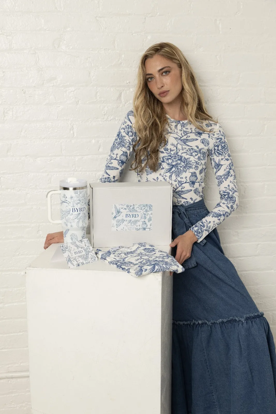 Blue Byrd Tee Neutral Tone Palette