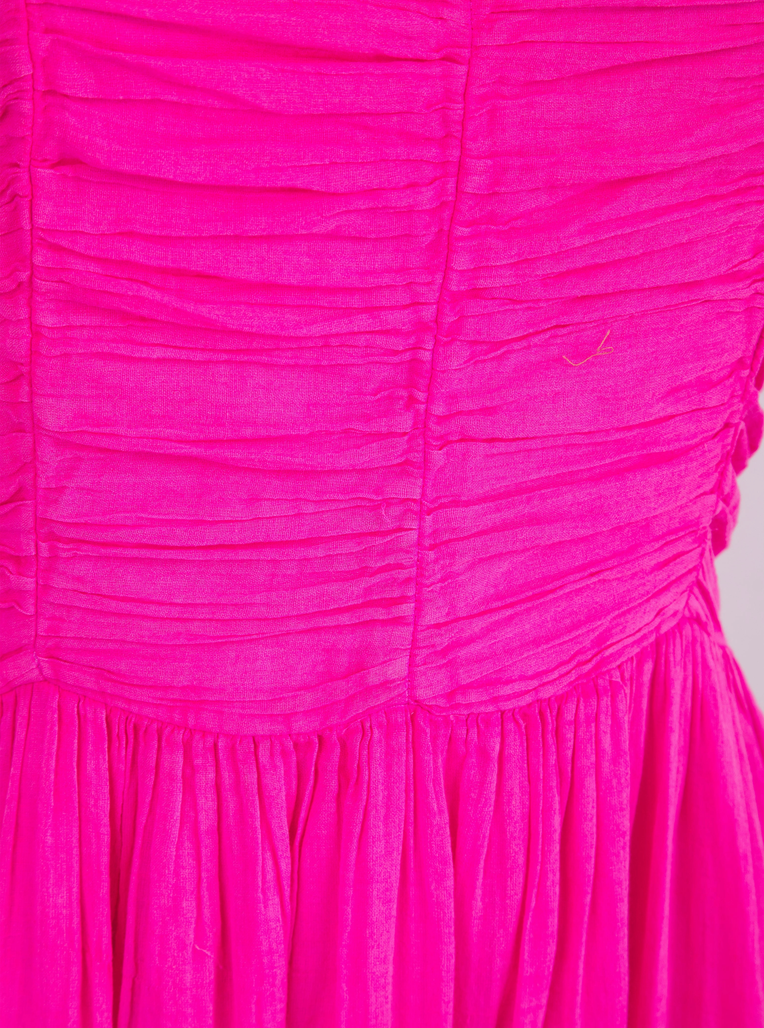 Boheme Dress Fuchsia Work Flex