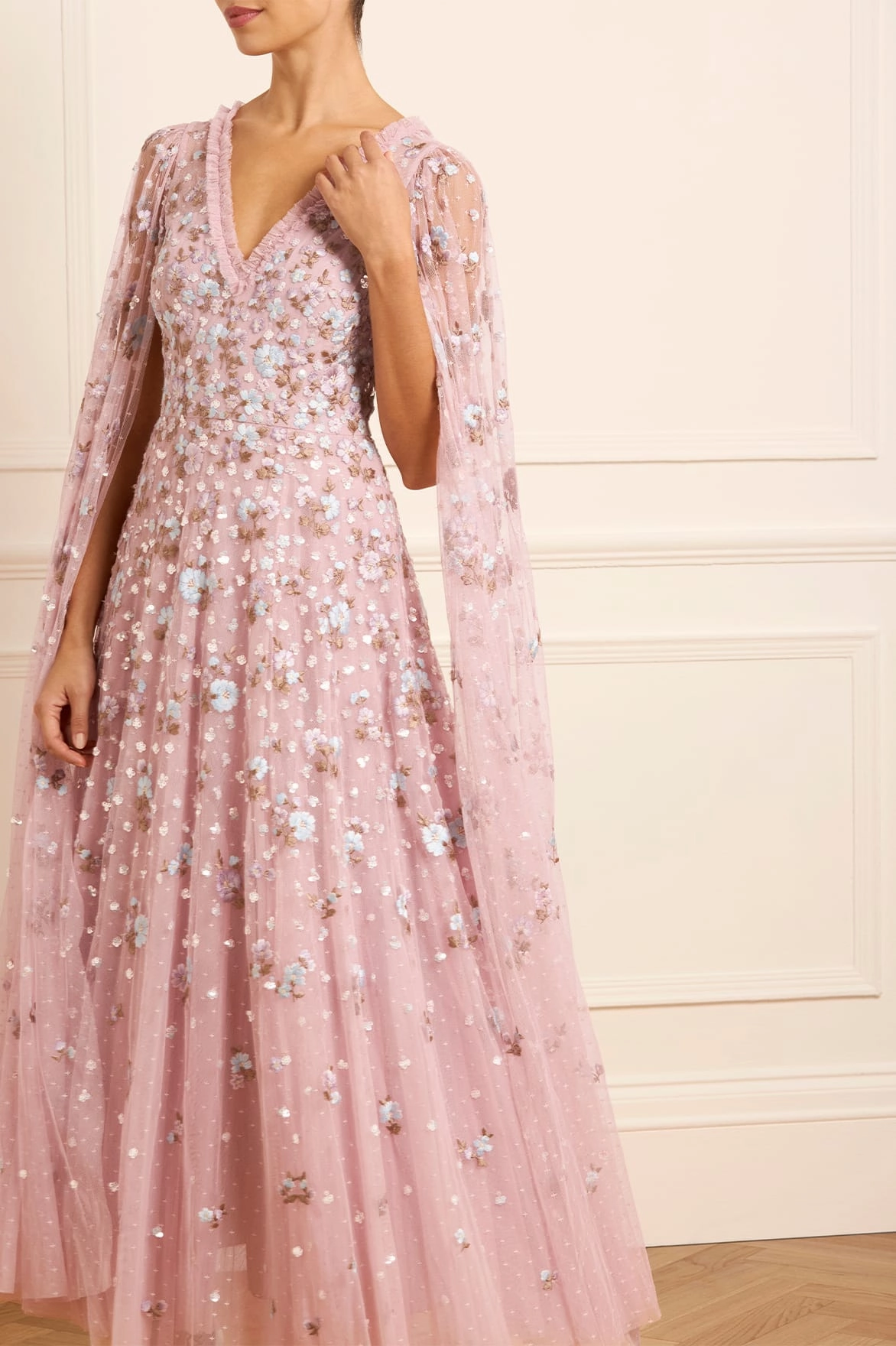 Dahlia Ditsy Ankle Gown Relaxed fit wear