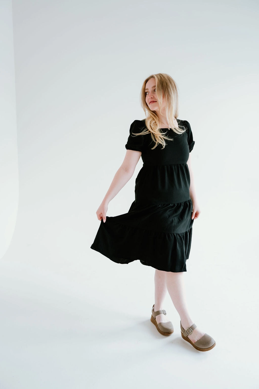 Trista Dress High low hem