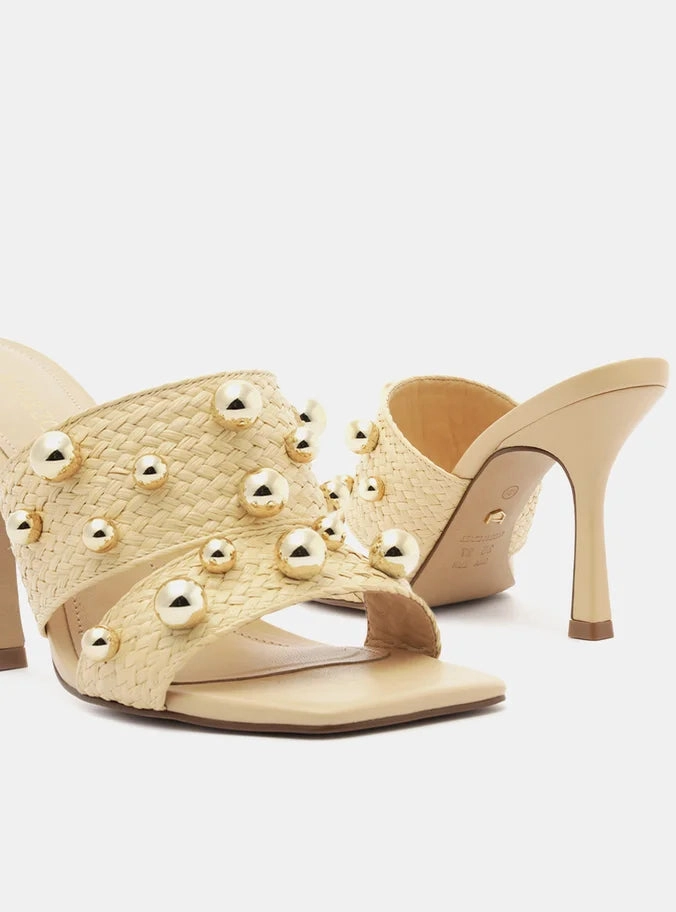 Car Ride Goldie  Stiletto Sandal