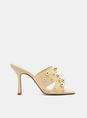 Stay Casual Goldie  Stiletto Sandal