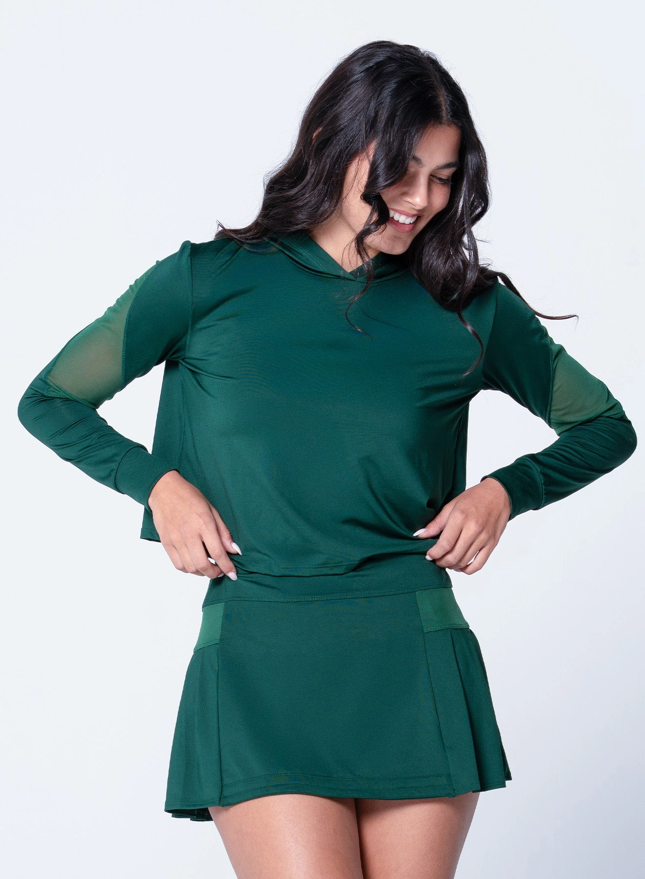 FlexibleCollar RollUpCuff Cindy Hoodie