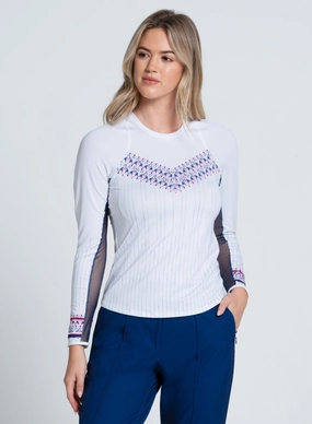 The Berry Buzz Long Sleeve WrinkleFree Structure