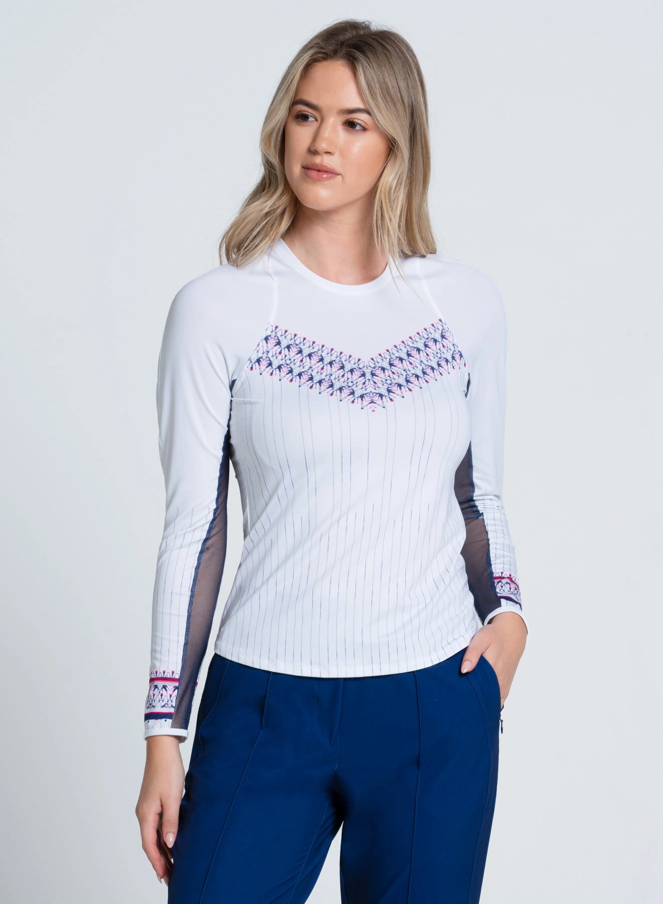 Bamboo Derived Material NonChafe Tag Placement The Berry Buzz Long Sleeve