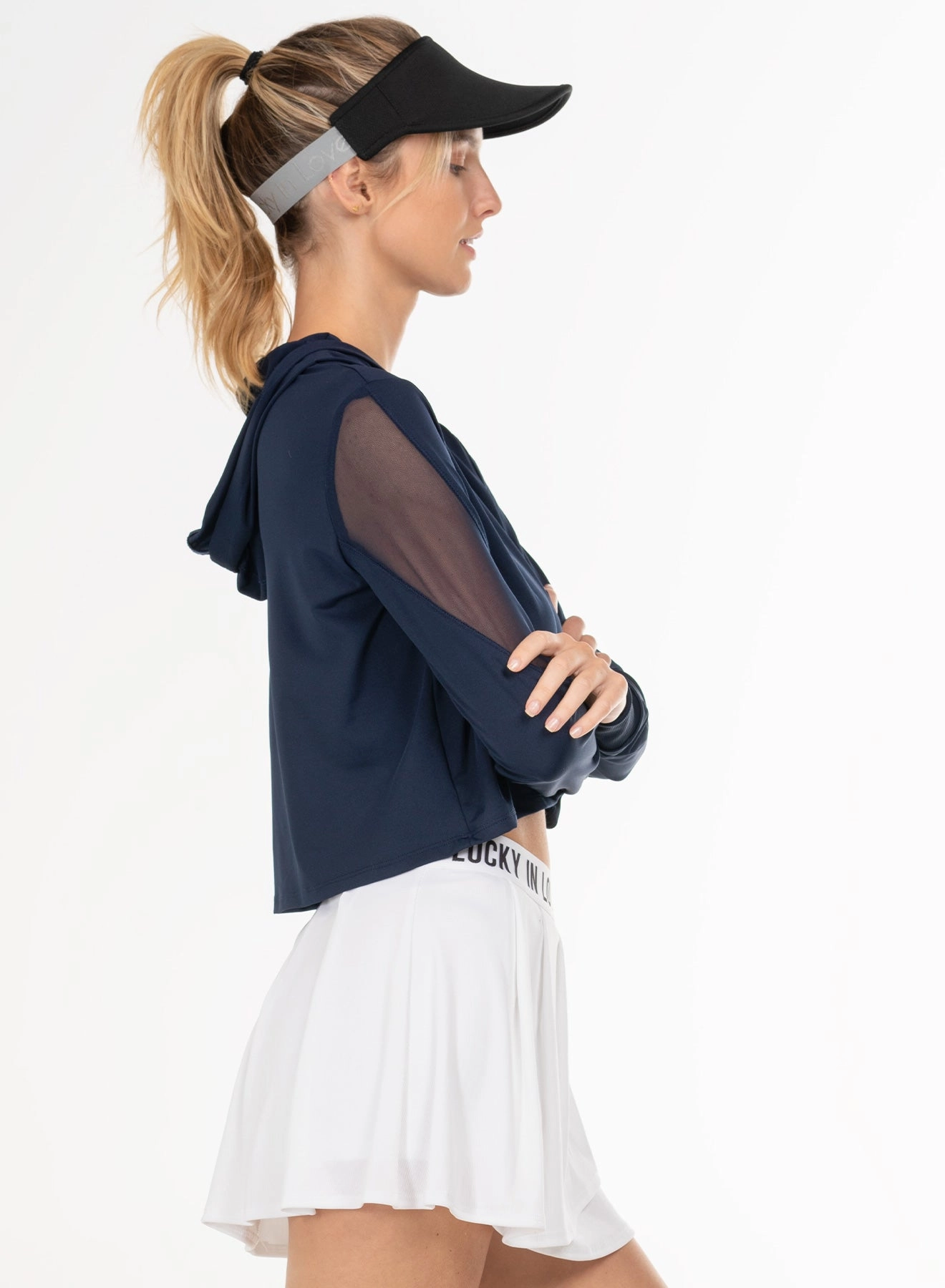 Cindy Hoodie AntiStaticFabric Wide Shoulder Cut