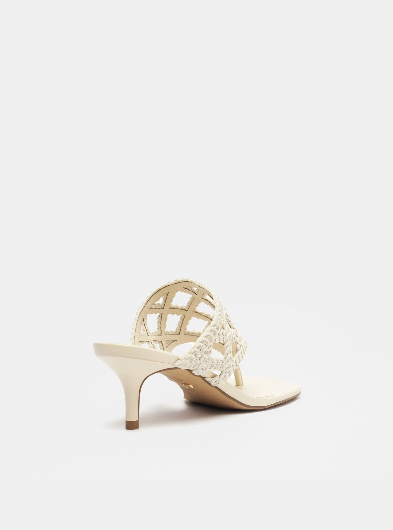Brie  Stiletto Sandal Layered Shock Dispersion Relaxed Open Toe Shoes