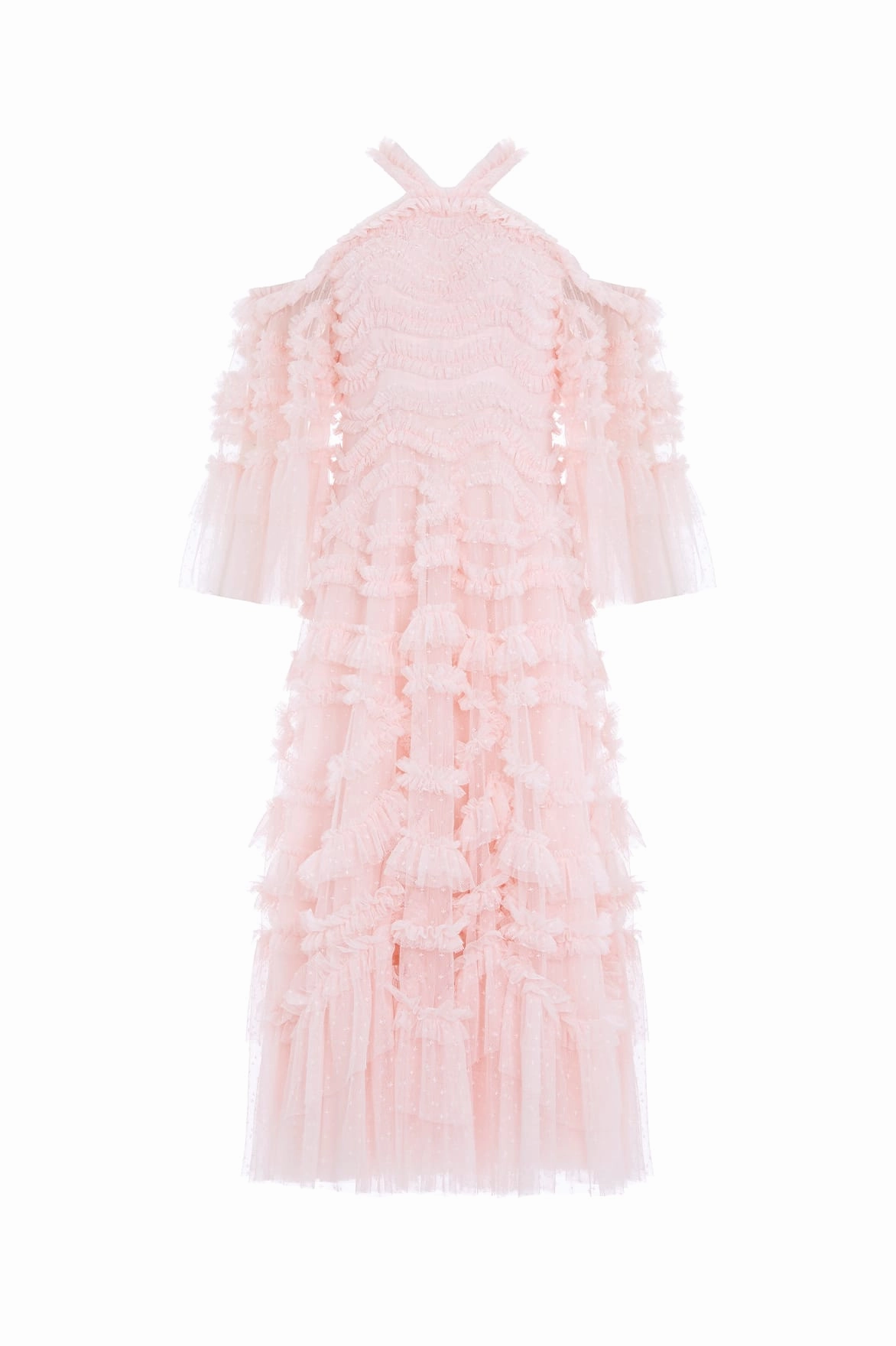 Bronte Off-Shoulder Ballerina Dress Classy Look