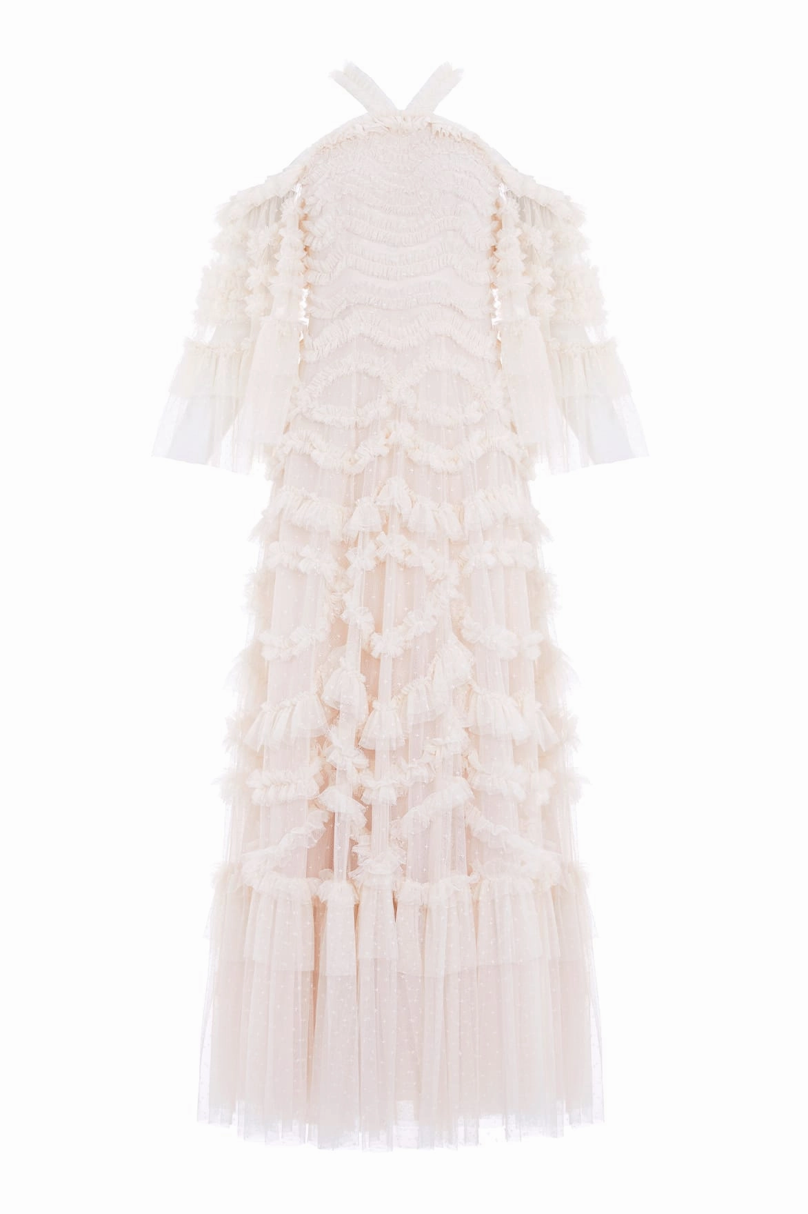 Bronte Off-Shoulder Gown Silky Movement