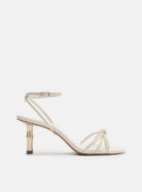 Wraparound Design Ventilated Upper Brylee  Stiletto Sandal