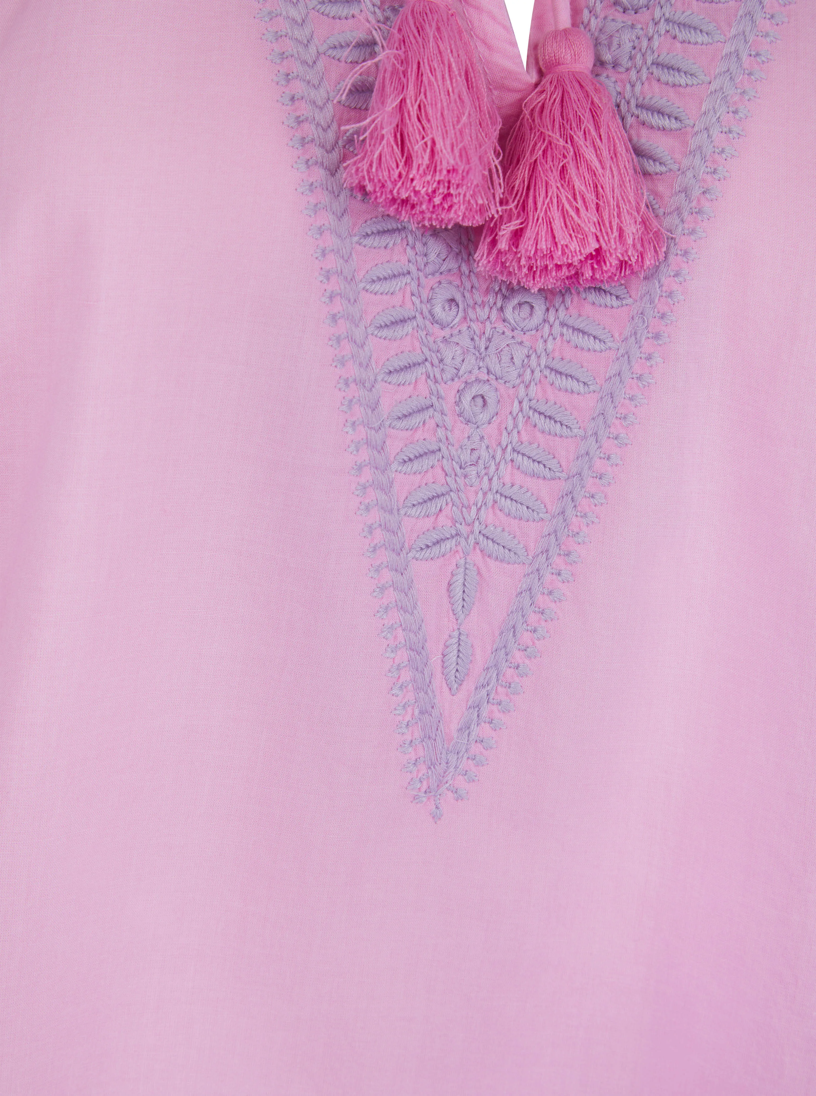 AntiPill Finish Classic Crew Neck August Top Pink-Lilac