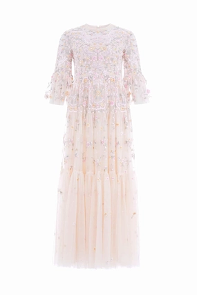 Dragonfly Garden Ankle Gown Bold Structure