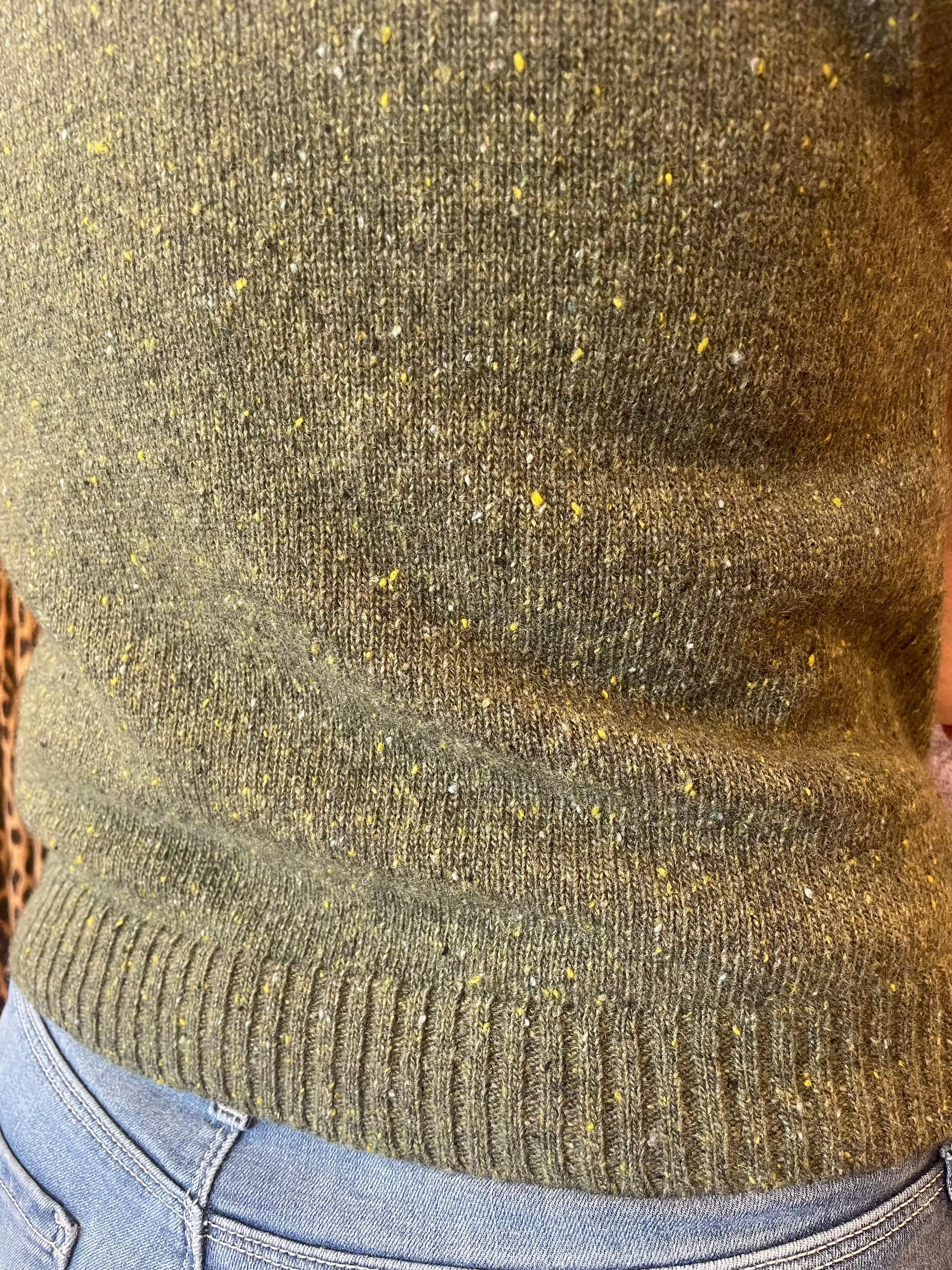 Button Front Vest with Pockets Marsh Non Irritating Seam Finish