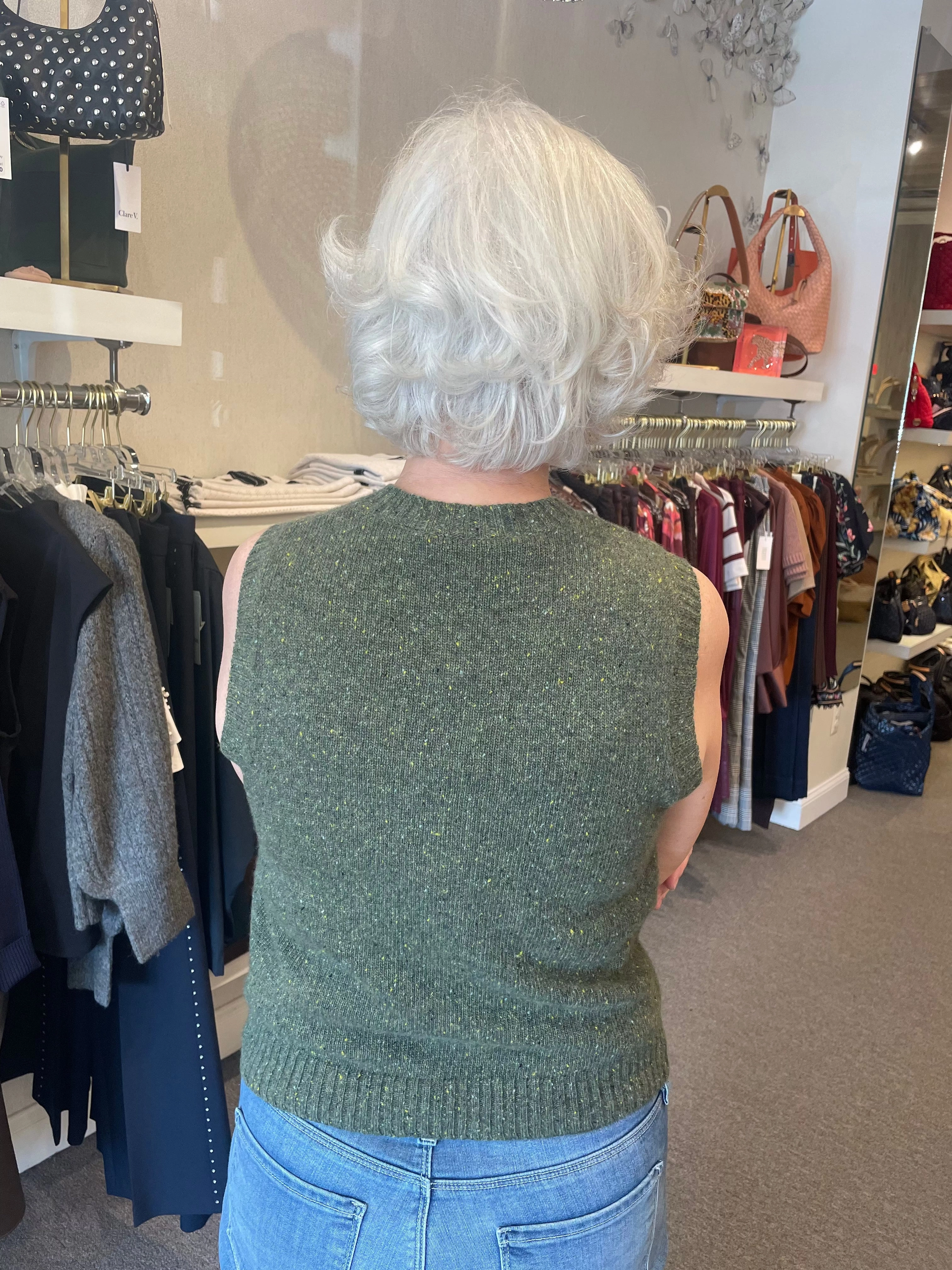 Button Front Vest with Pockets Marsh AntiOdor