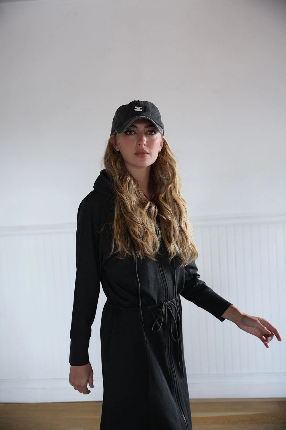 BYRD Basixx Zip Up Dress Lightweight Layer Feminine Touch