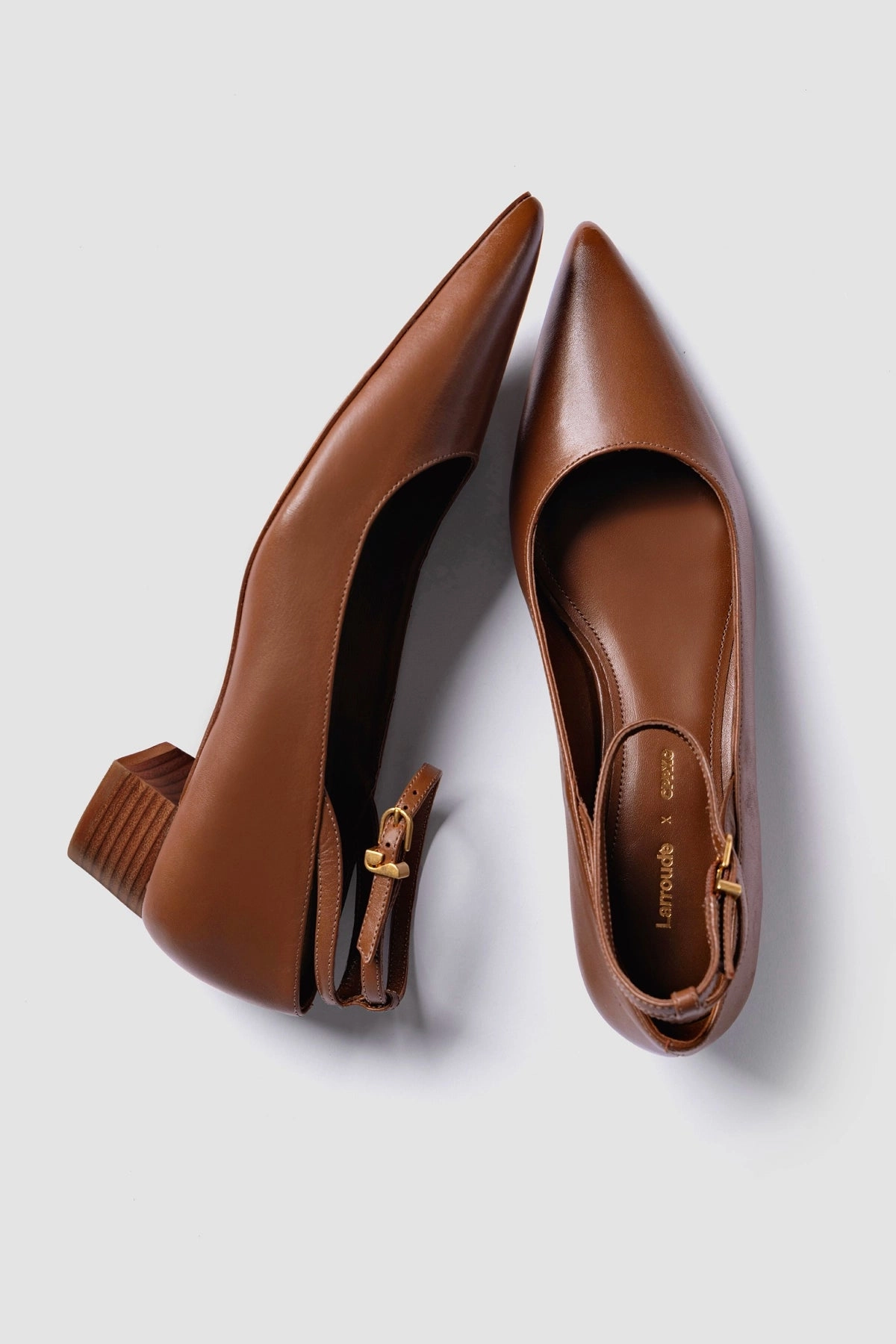 Airy Design Larroud x CPPXO Pump In Caramel Leather