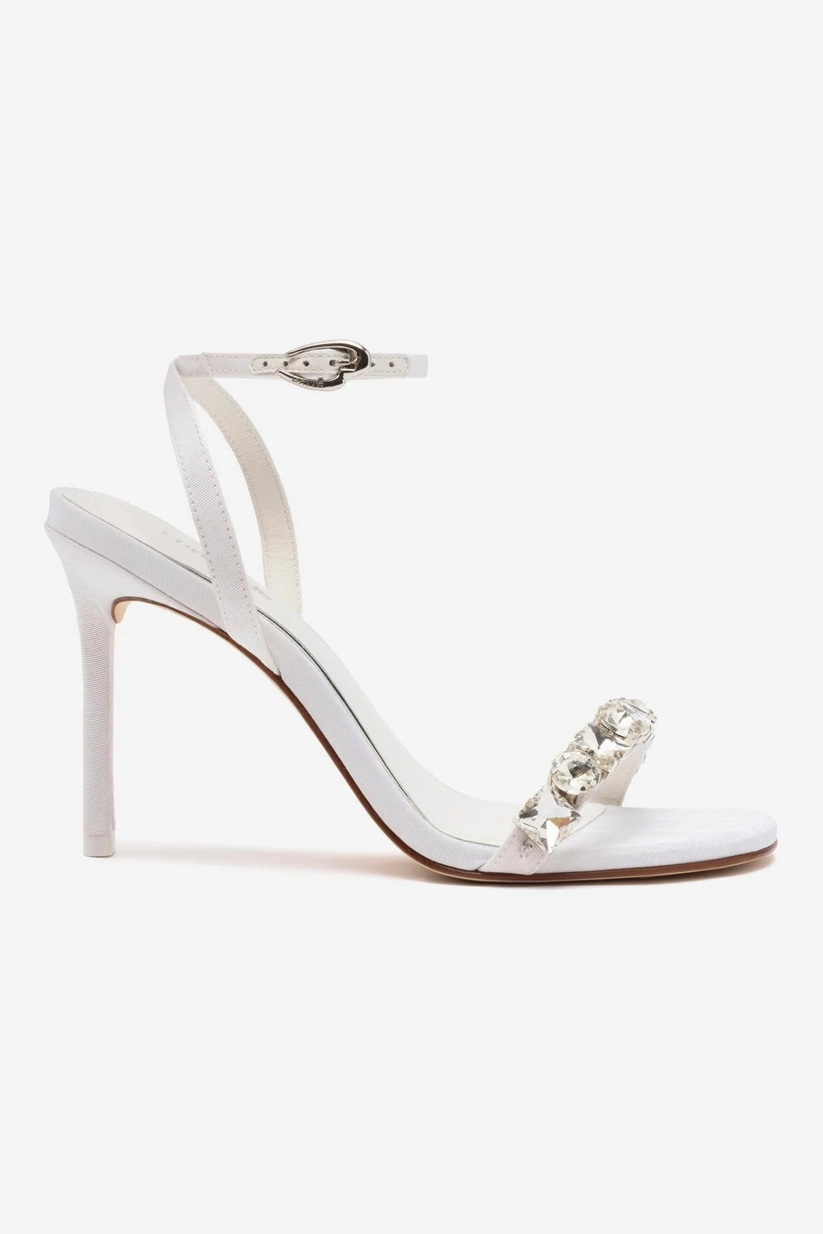 Rain Safe Calypso Sandal In White Fabric