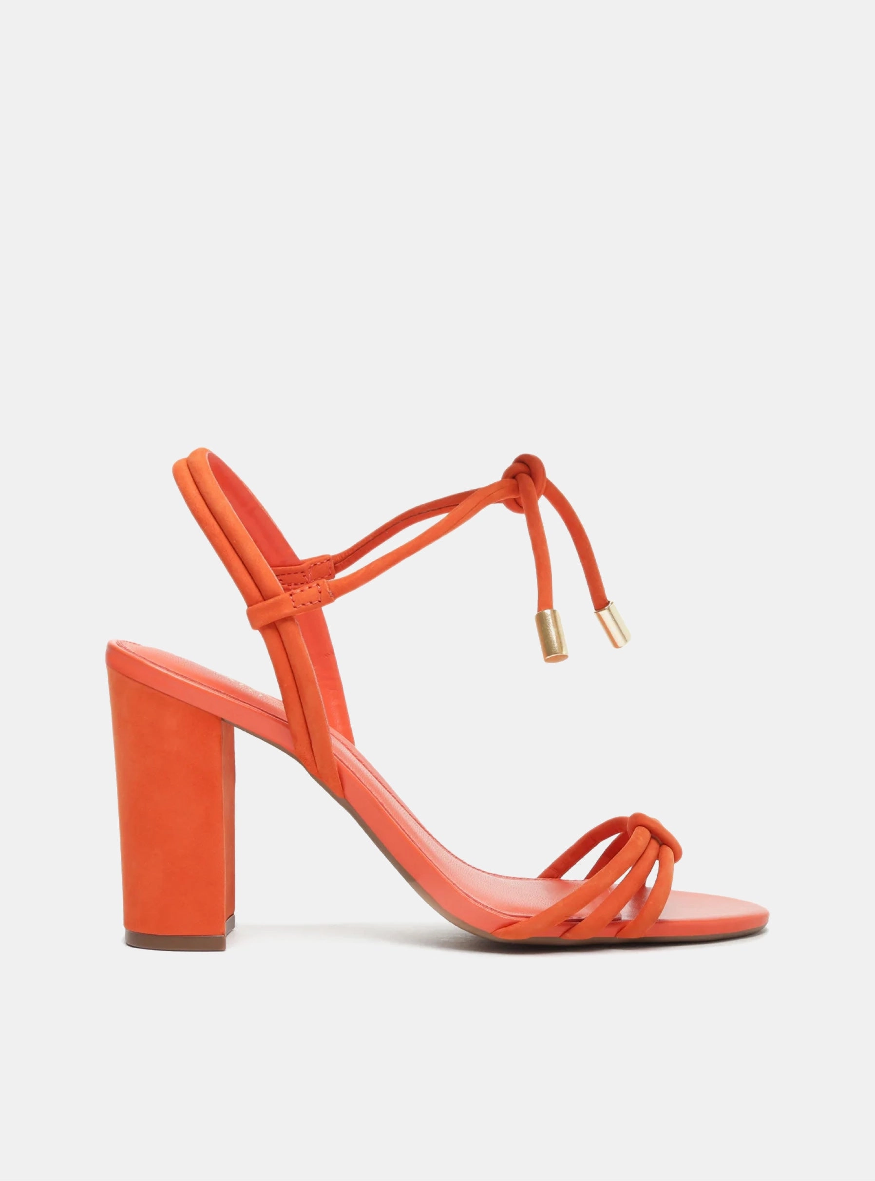 Quick Dry Lining Rubber Sole Camila Leather Block Sandal