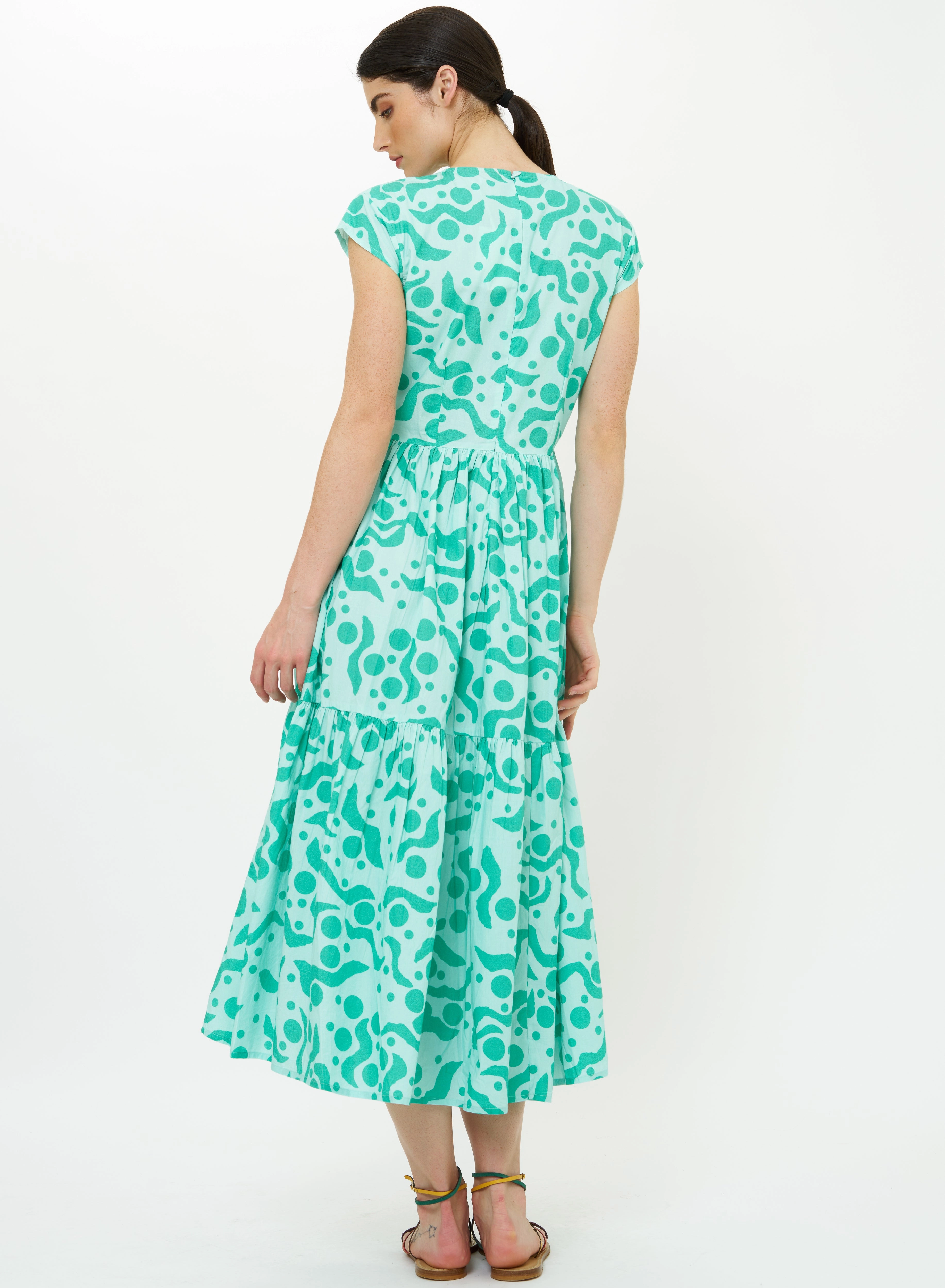 Cap Sleeve Midi Acadia Aqua Breathable-Lining All Season