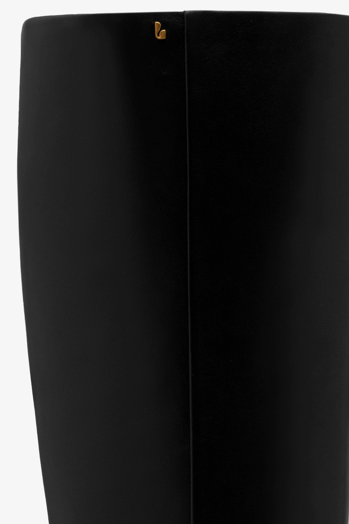 Carine Boot In Black Leather velcro