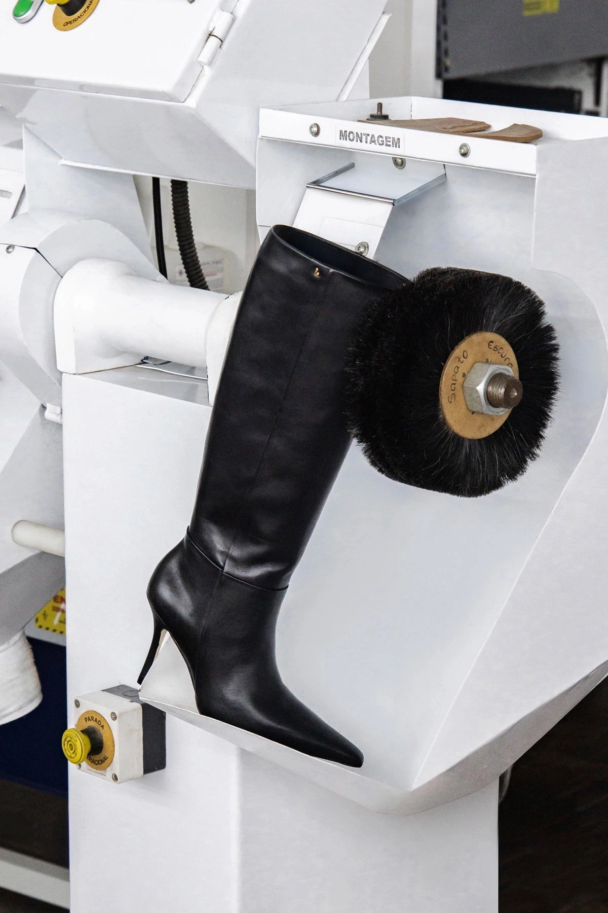 Peak Step Carine Boot In Black Leather