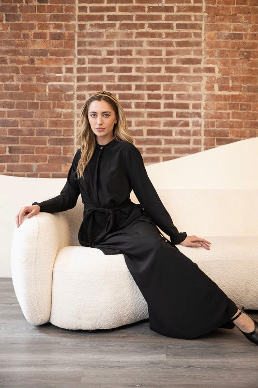 Chill Design Eloise Noir Dress