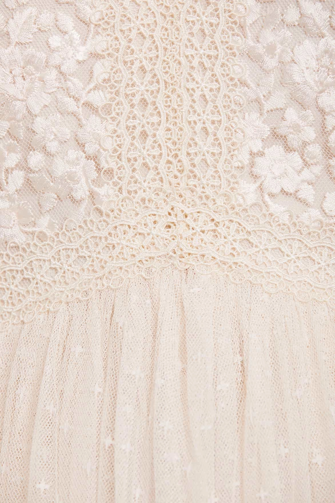 Celestia Ribbon Bodice Ankle Gown Dew Glow