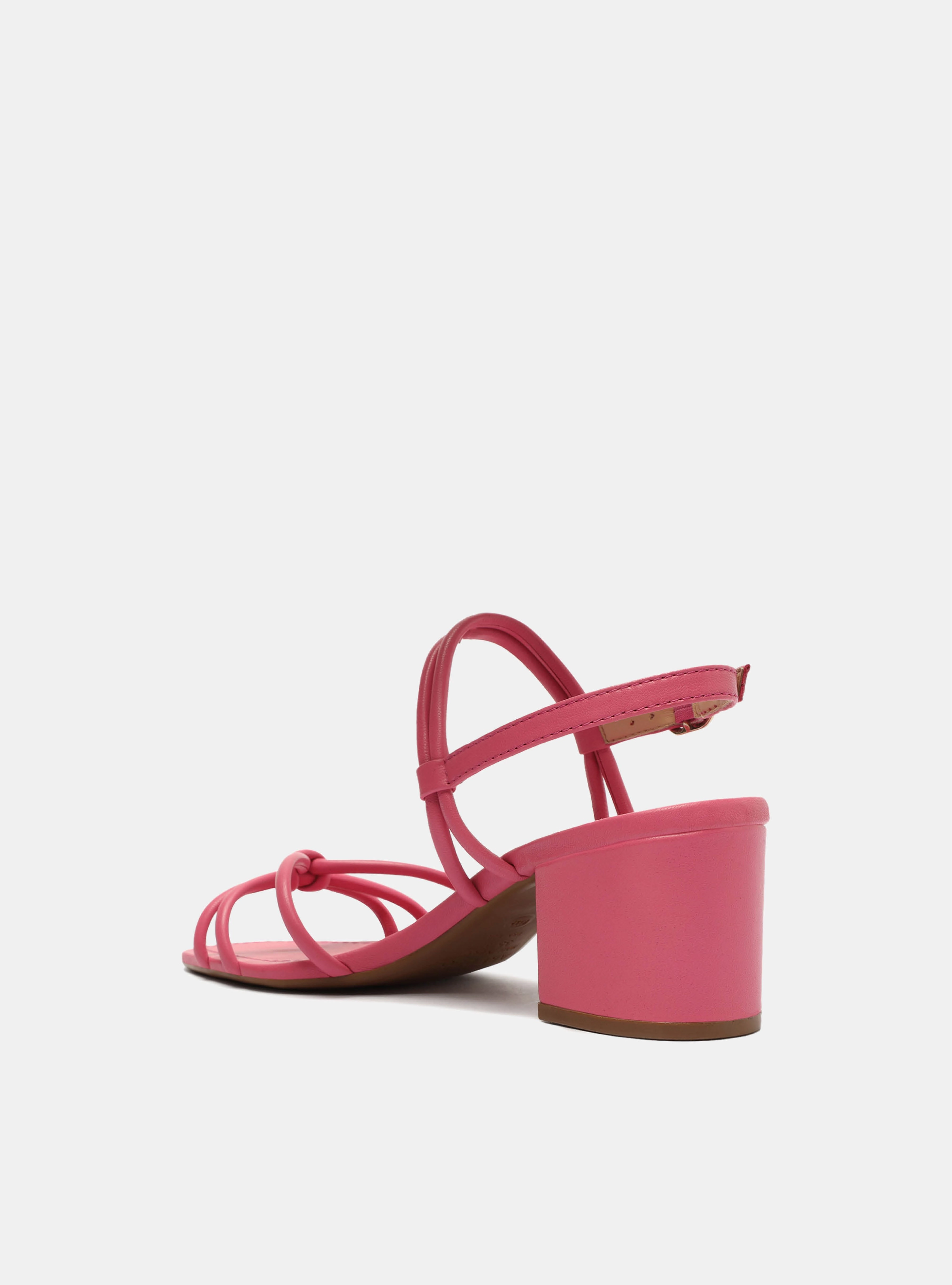 Flexible Straps Quick Buckle Celestina  Block Sandal