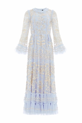 Inner Glow Celia Long Sleeve Ankle Gown