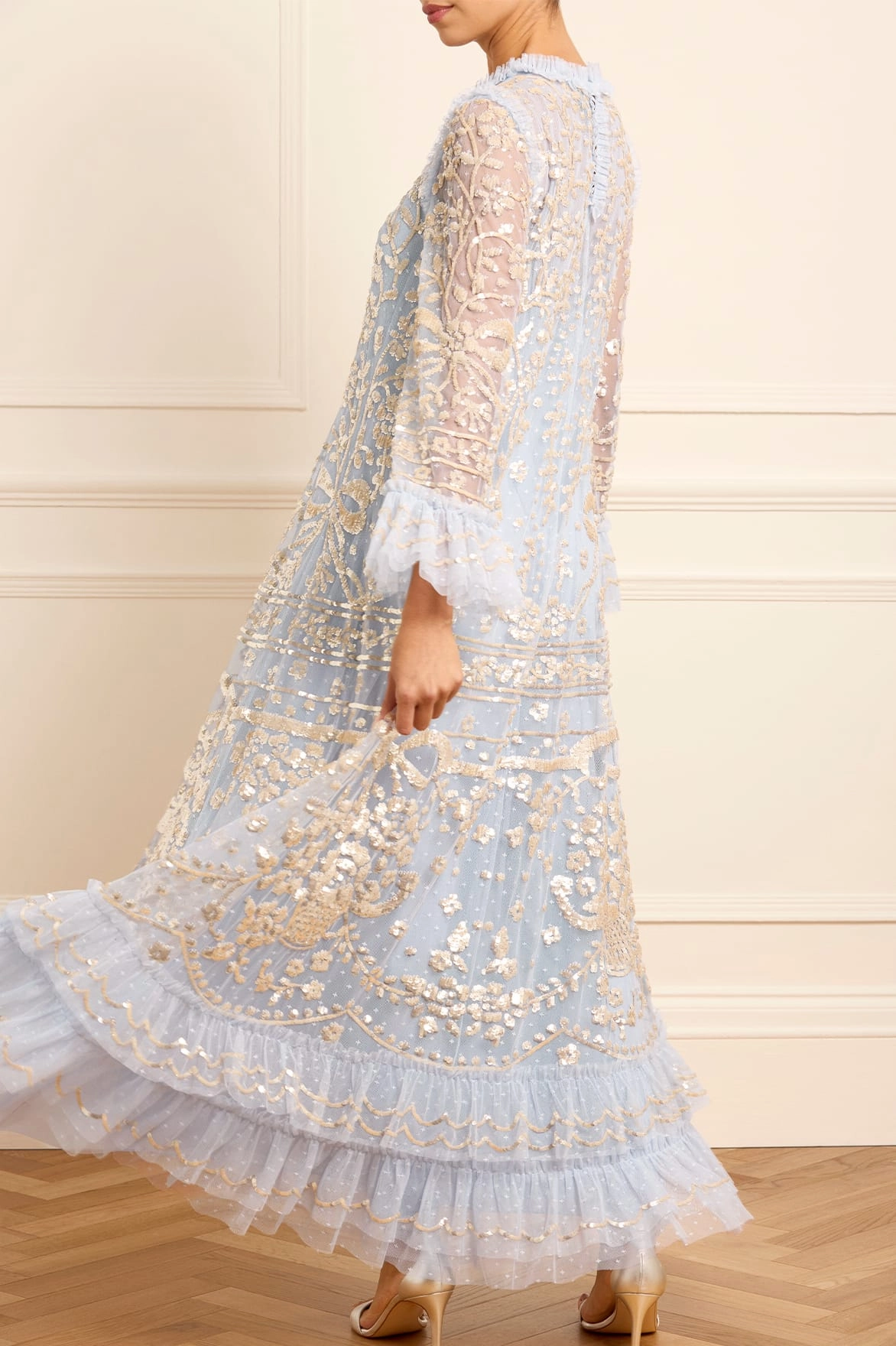 Celia Long Sleeve Ankle Gown Soft-touch Easy Going