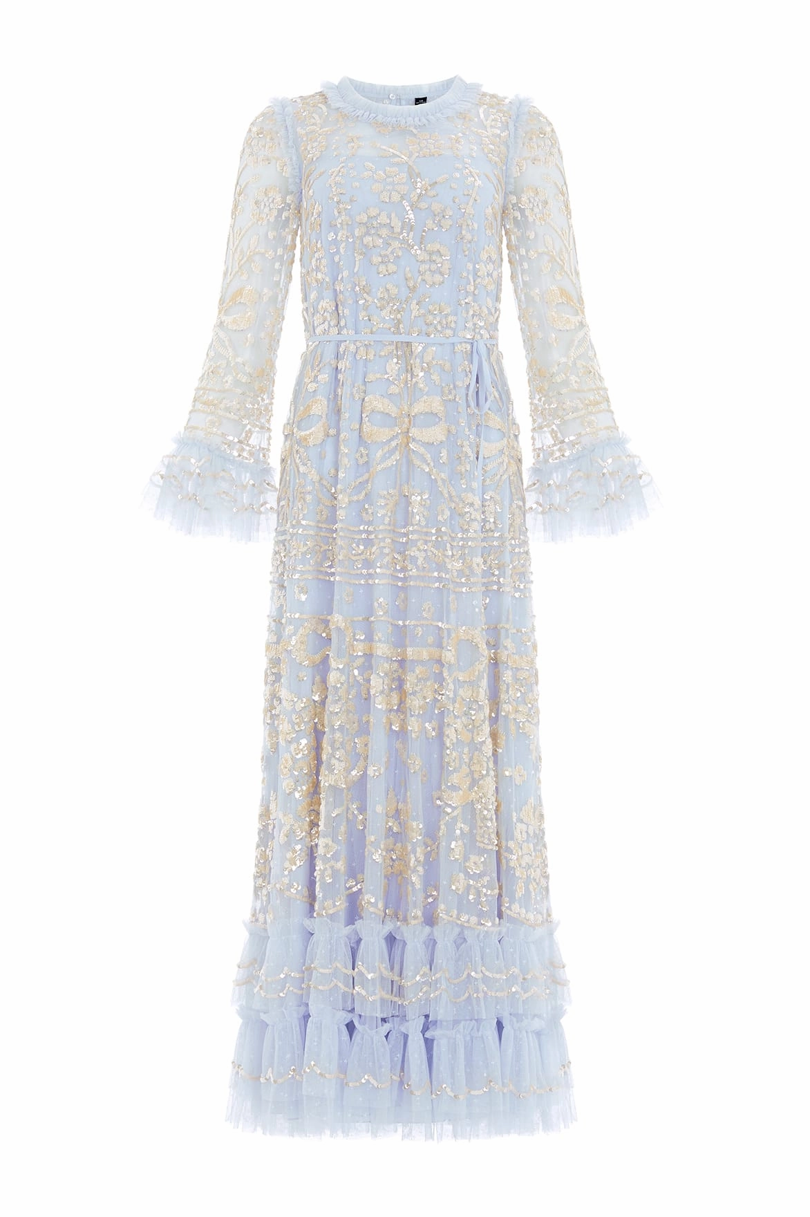 Inner Glow Celia Long Sleeve Ankle Gown