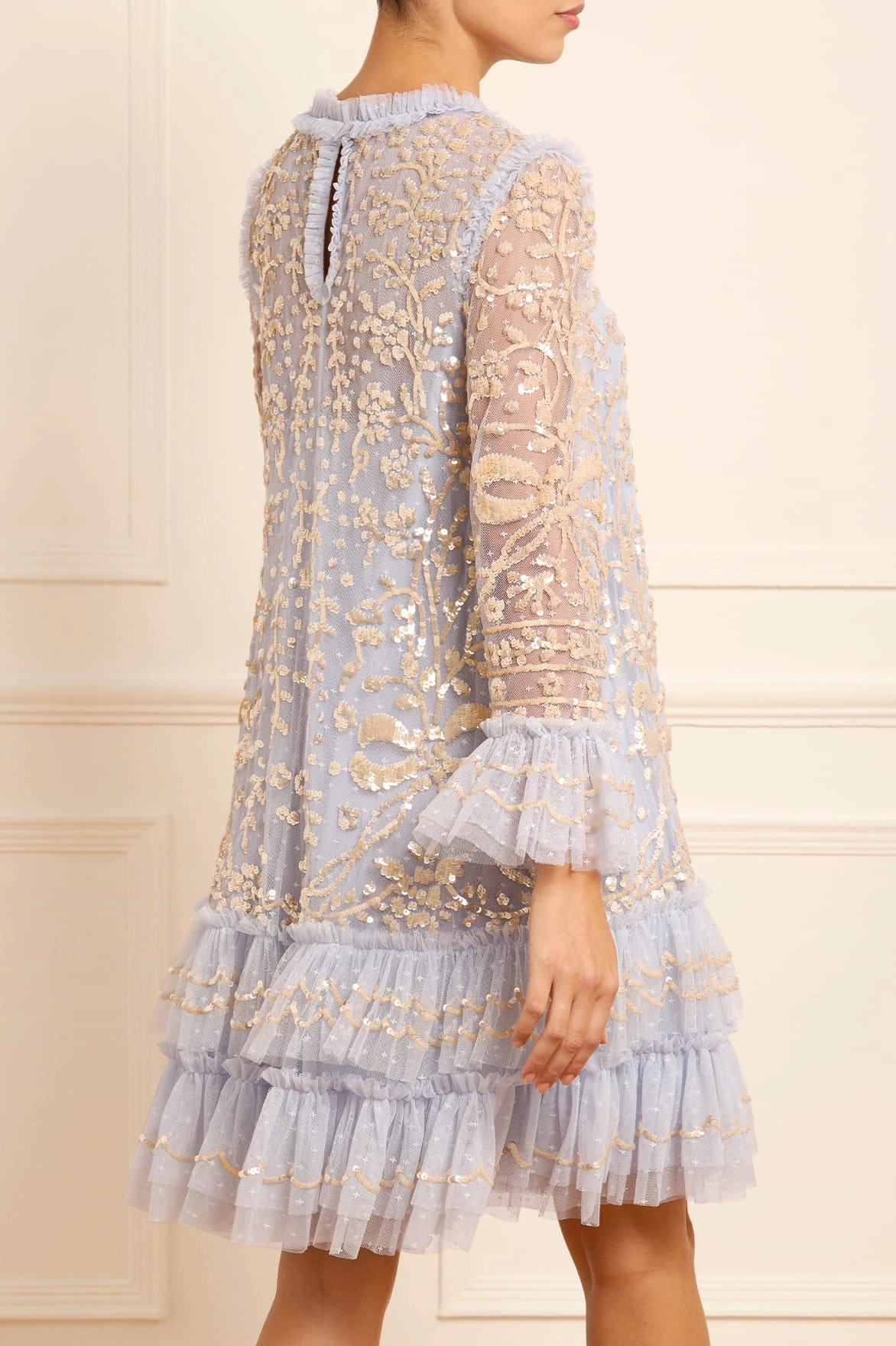 Celia Long Sleeve Mini Dress Sophisticated Edge QuickReleaseClasp