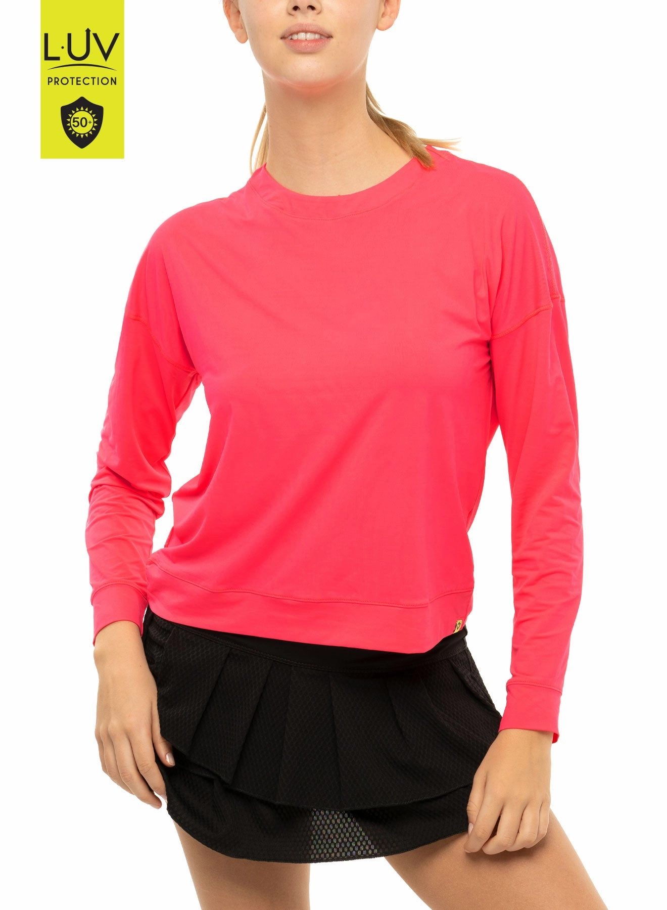 Hype Long Sleeve Contrast Stitch