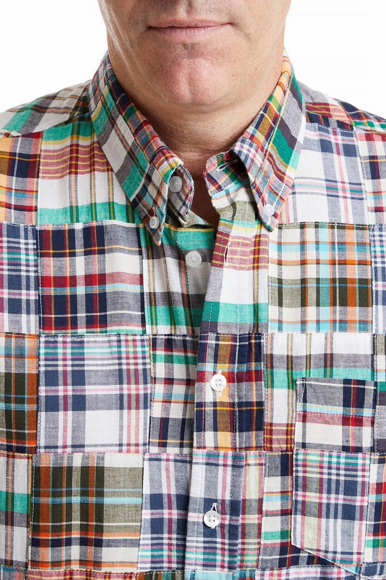 Ergonomic Pattern Design Chase Shirt Osterville Patch Madras