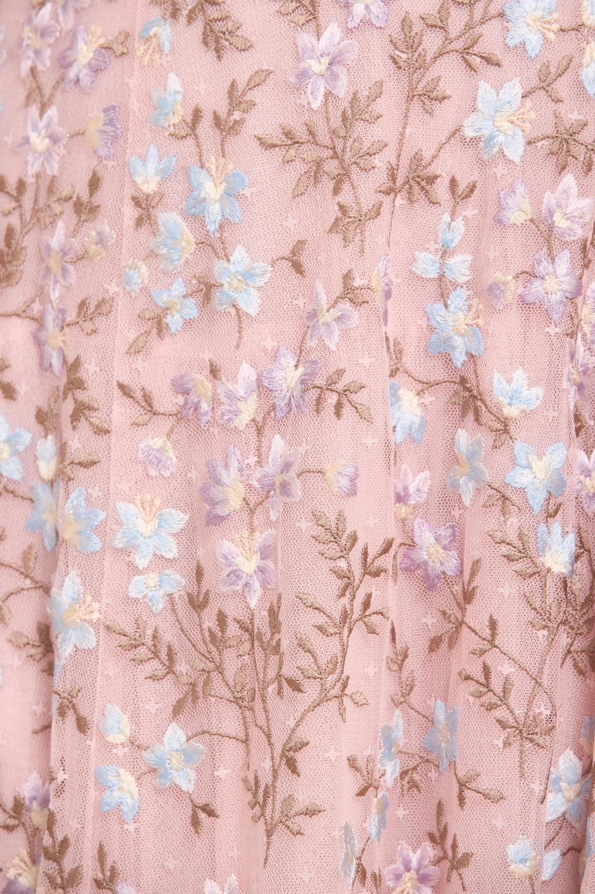 Relax Appeal Everett Bloom Round Neck Ankle Gown