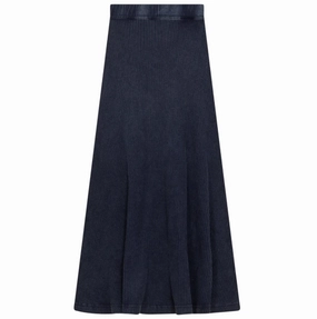 Spades Dark Denim Wash Ribbed Maxi SB1CM7582SLW ribbed texture Curvy Fit