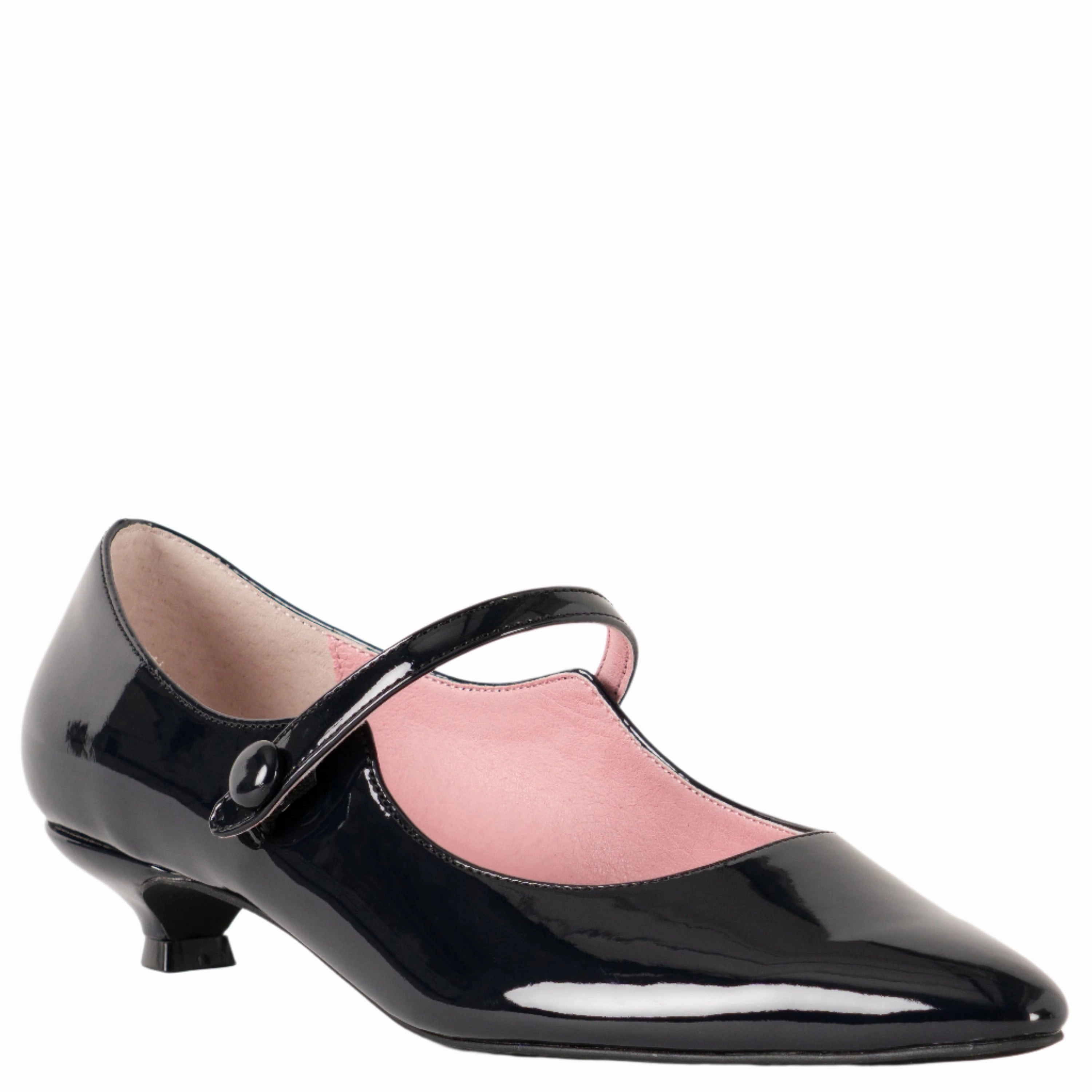 CHIC-BLACK Anti Fatigue Footbed Lace Up Style