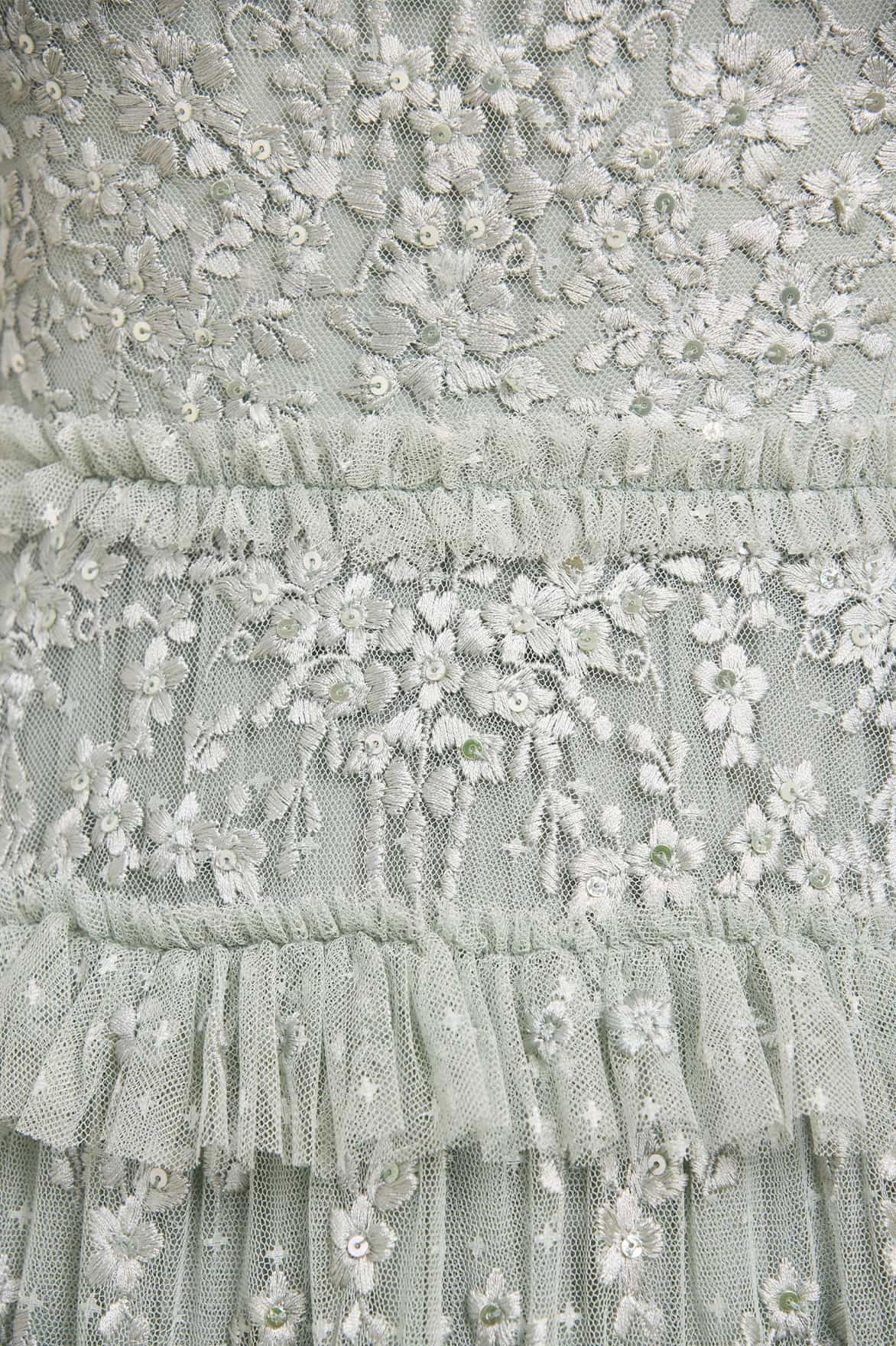 Weekend Casual Blossom Lace Ankle Gown