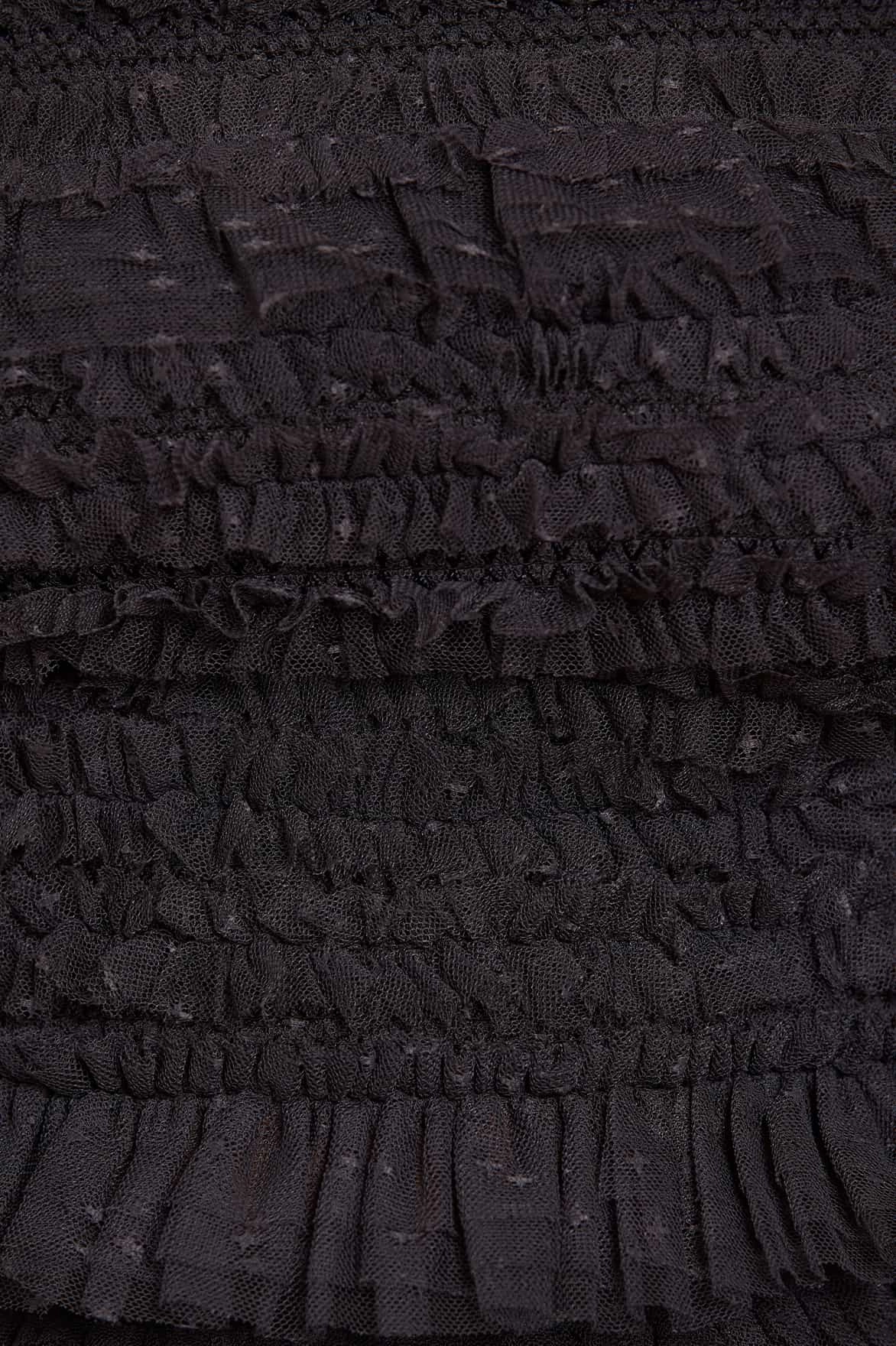 Hattie Ruffle Ankle Skirt Easy Layer Dance Practice