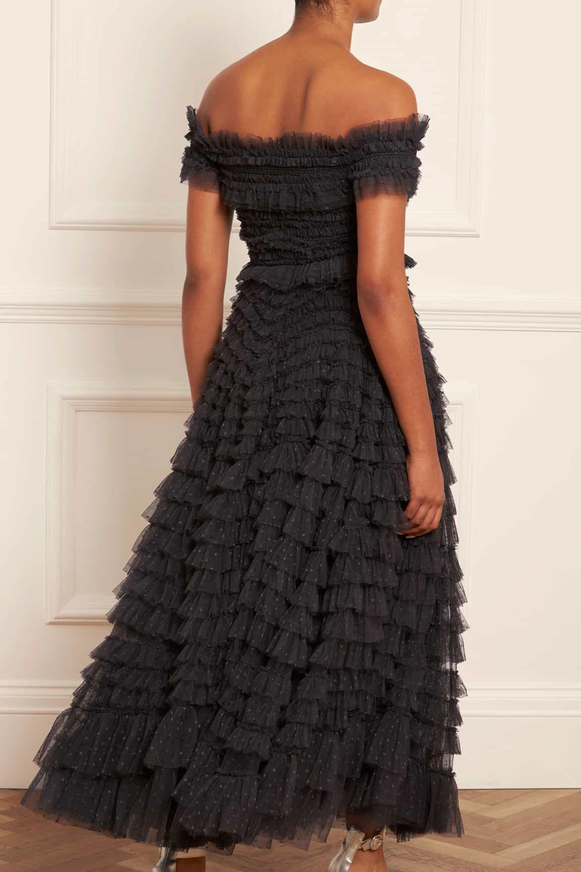 City Mood Light Outfit Hattie Ruffle Ankle Skirt