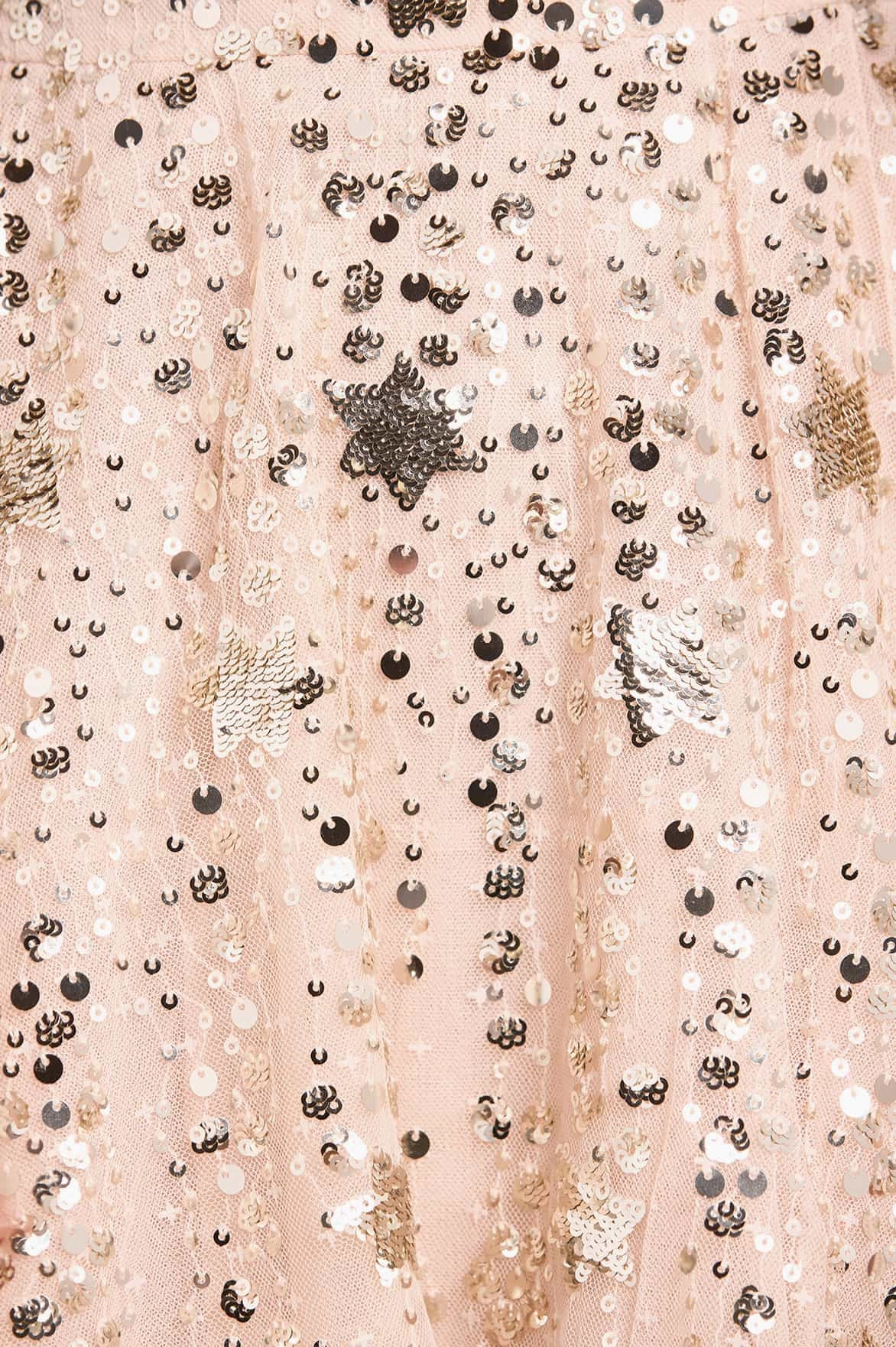 Breath Ease Shooting Stars Cape Micro Mini Dress