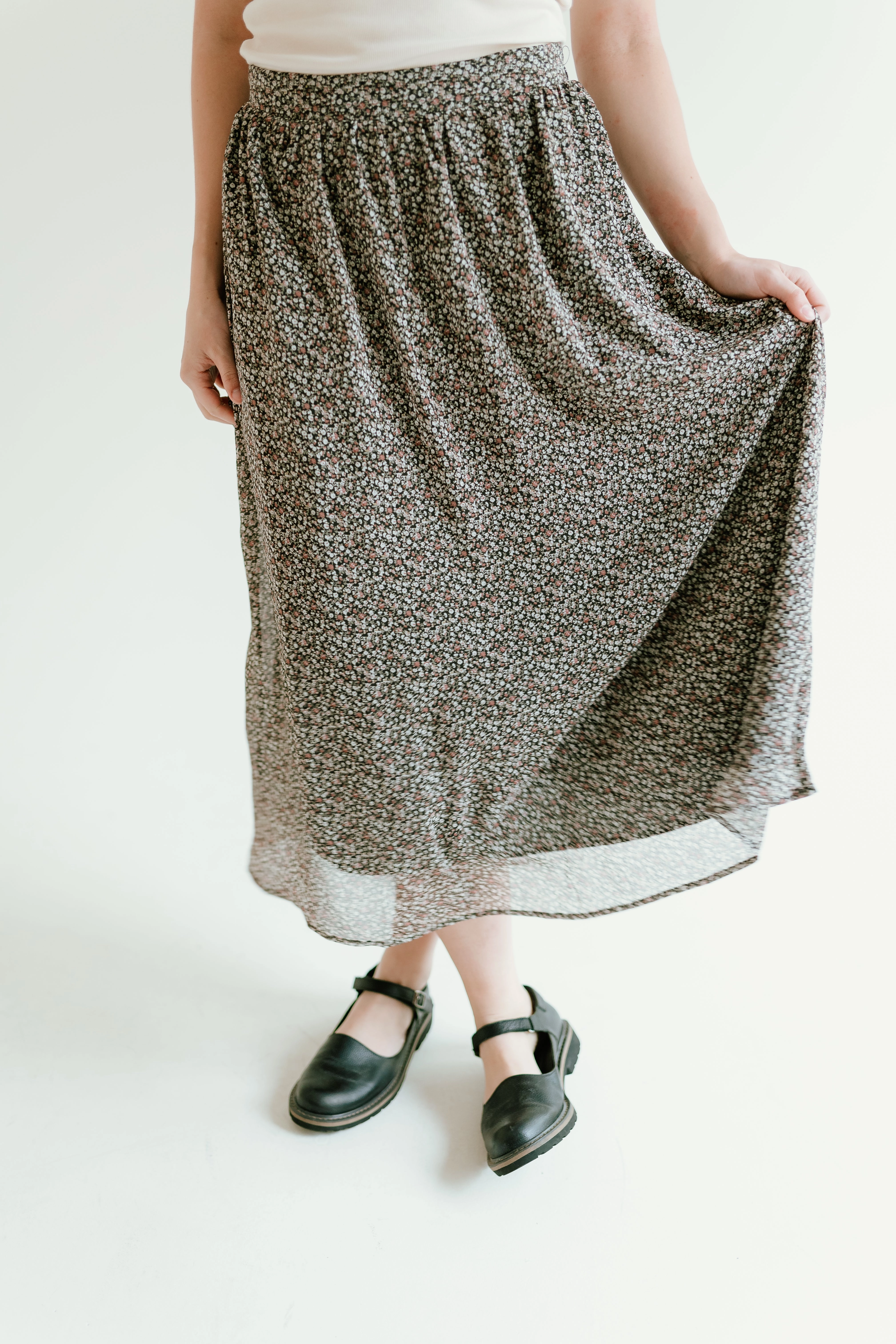 Ruching Details Minimal Vibes Mayzie Skirt