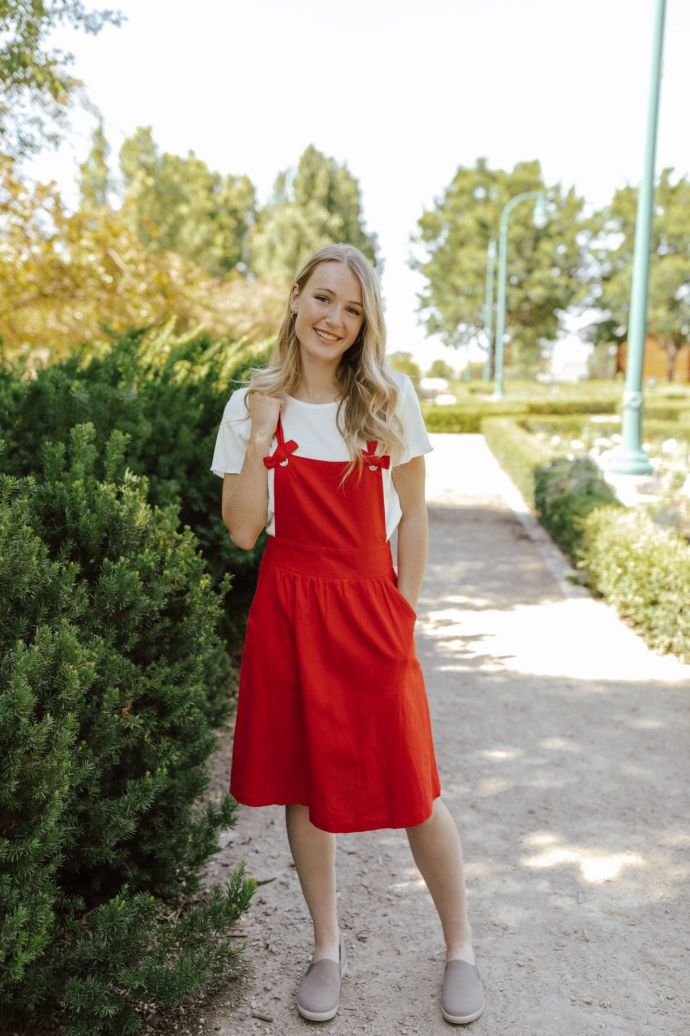 Breathable-Lining Refined Presence July Dress