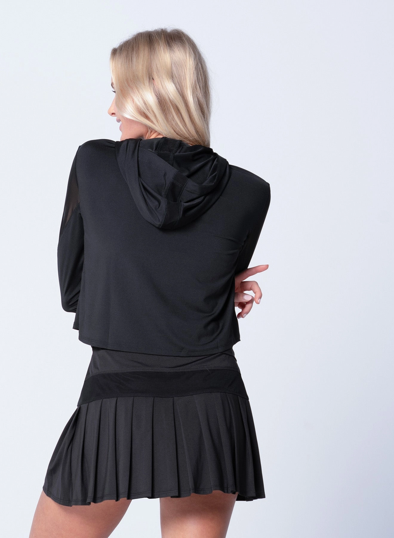 Sporty Tee Durable Hem Stitching Cindy Hoodie