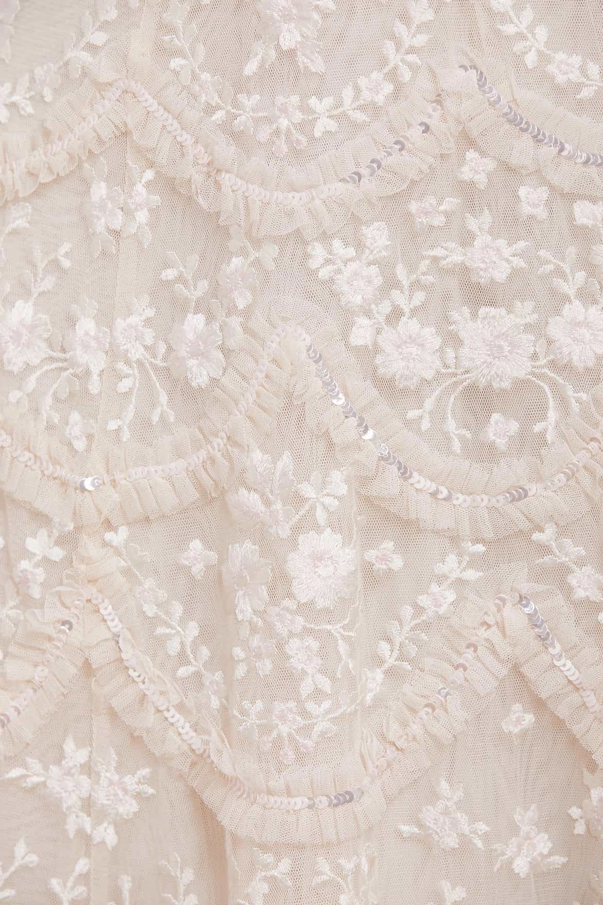 Lily Bloom Ankle Gown Matte-finish