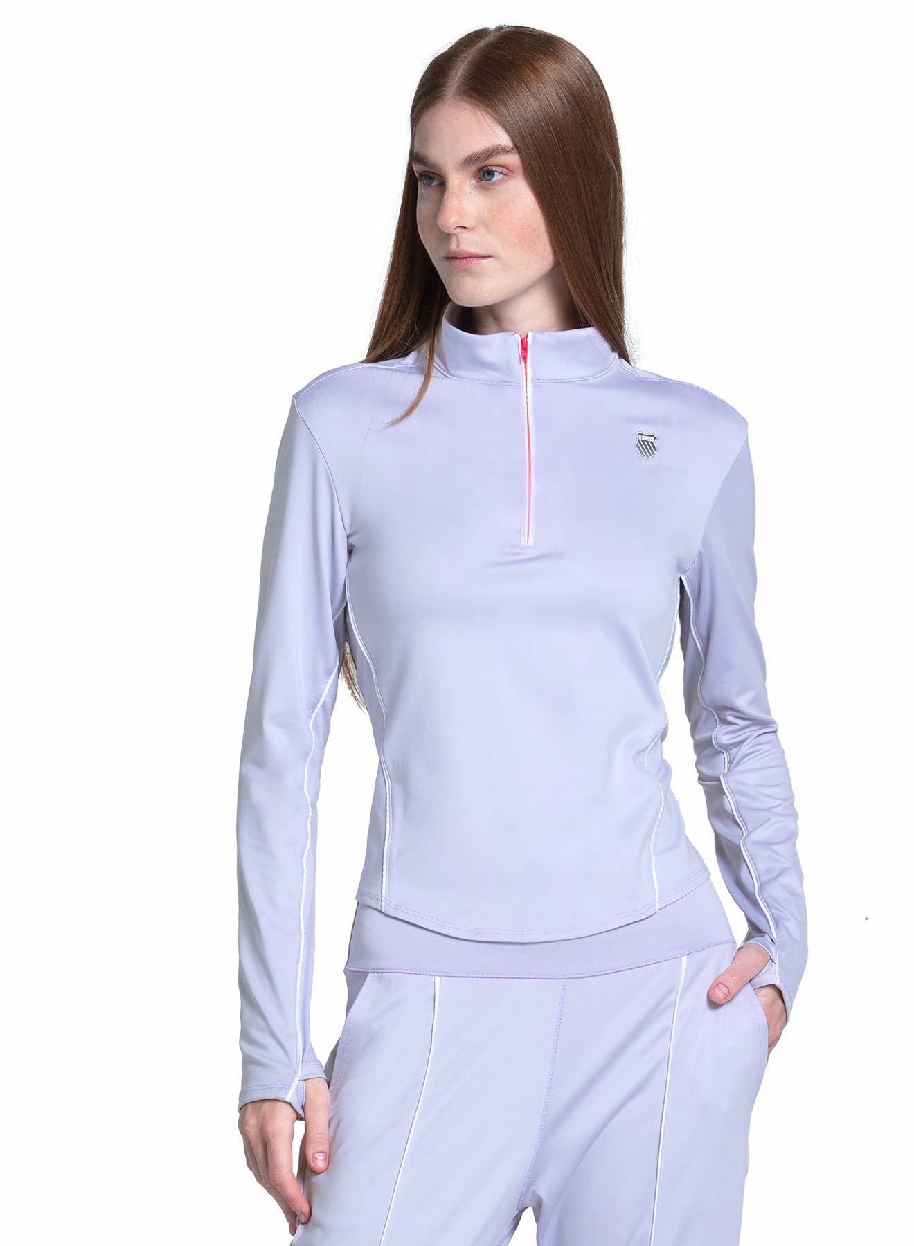 Edge 1/4 Zip Long Sleeve Anti Odor Finish