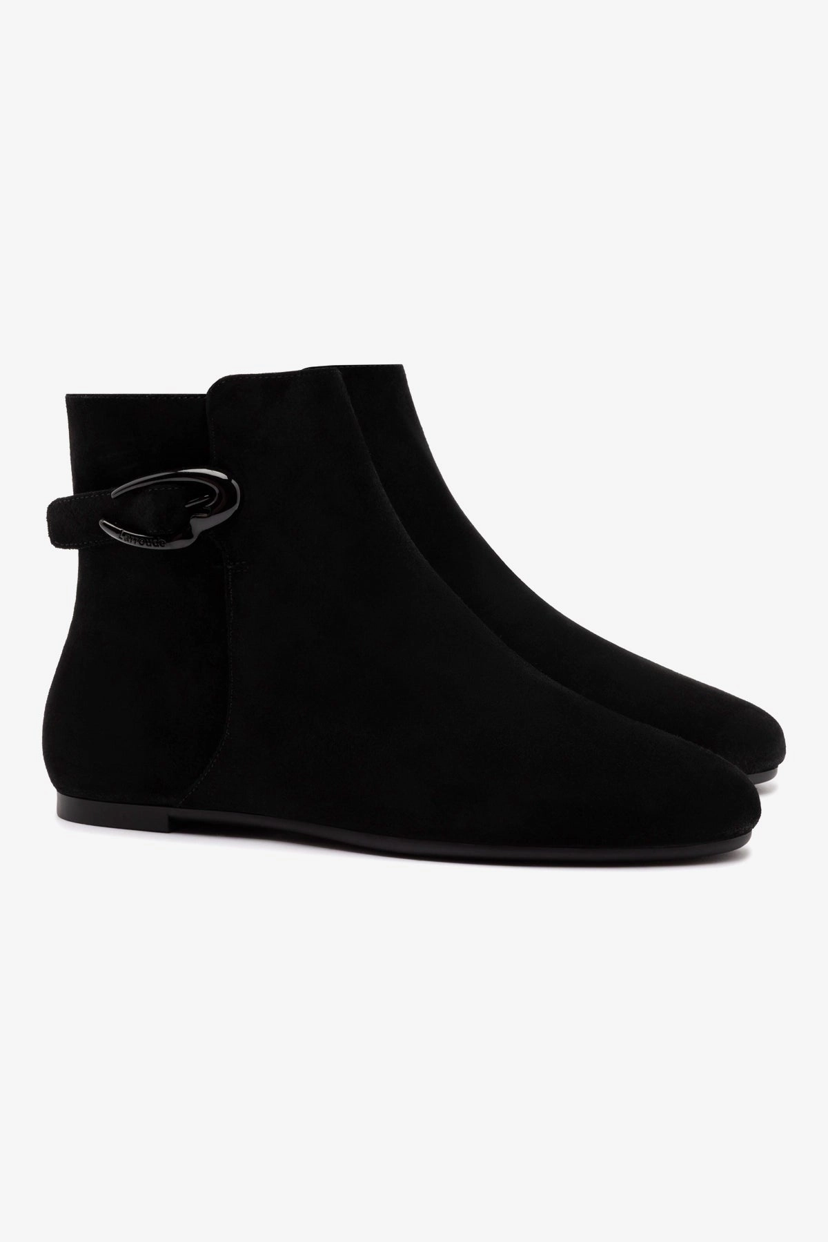 King Walk Mini Verona Boot In Black Suede