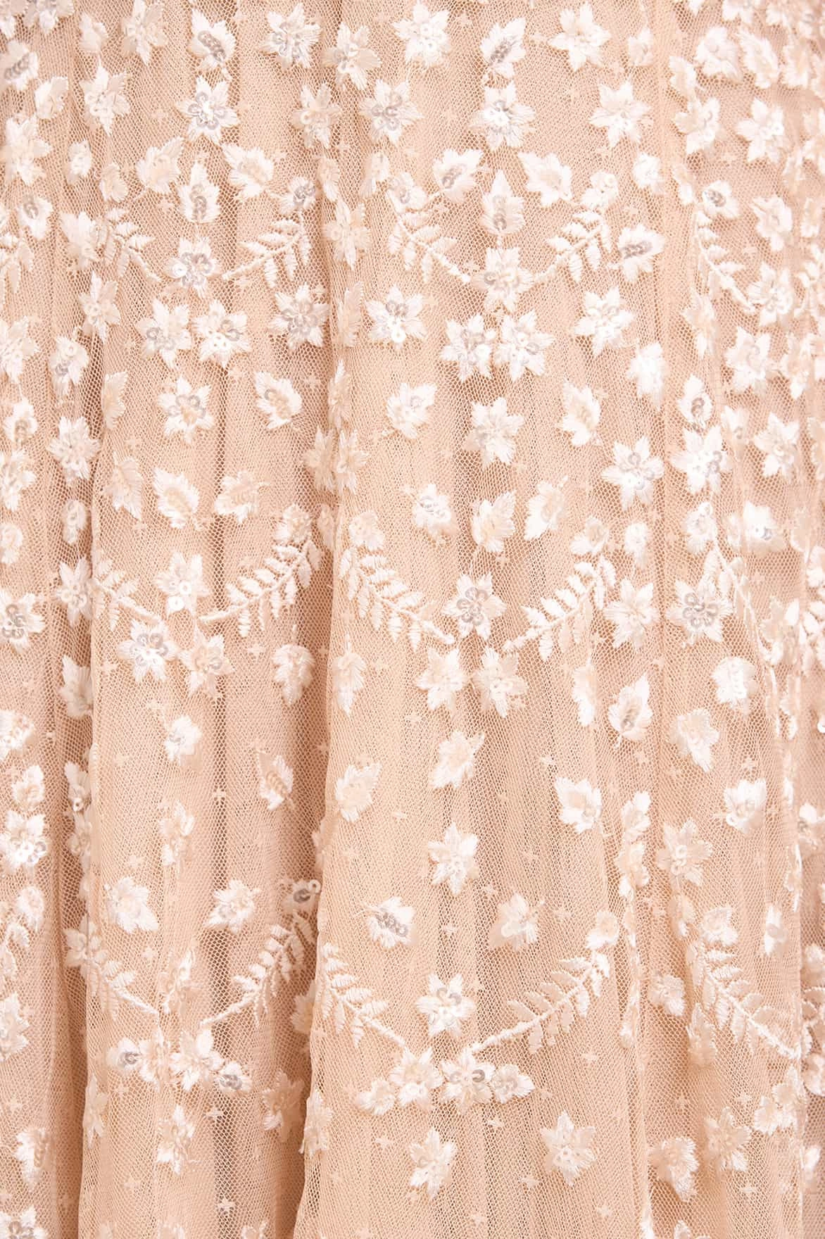 Clover Cape Sleeve Ankle Gown All Gender Smart Cut